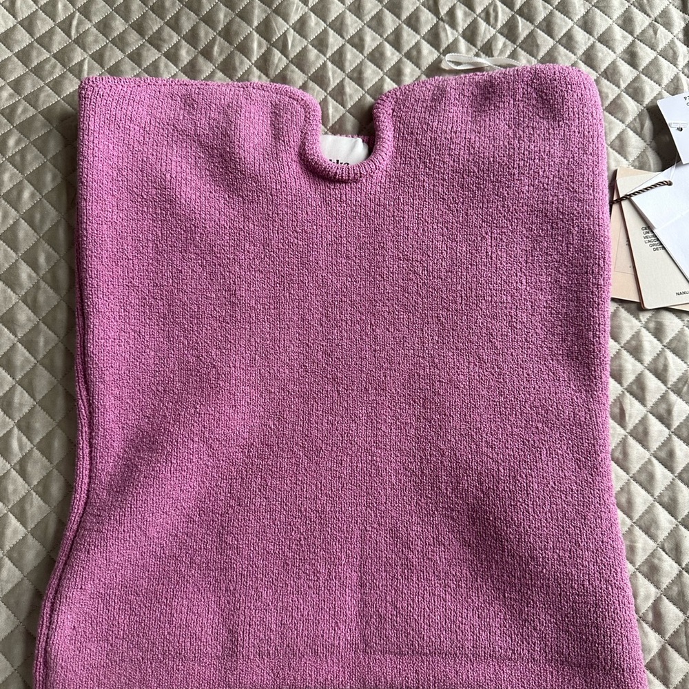 Nanushka strapless top